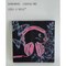 Contemporary Home Living 12" Pink and Black Contemporary Square Headphones Designed Wall Plaque